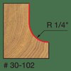 Freud Cove Cut Profile Router Bit, 7/8 30-102