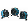 Xpower Axial Fan, 1/3HP, Timer, Power Outlets, 115, 3600 cfm, 9.8 W. X-47ATR
