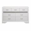 Homelegance Luster Bedroom Dresser, White 1505W-5