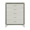 Homelegance Salon Bedroom Chest, White 1572W-9