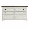 Homelegance Baylesford Bedroom Dresser, White 1624W-5