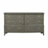 Homelegance Cotterill Bedroom Dresser, Grey 1730GY-5
