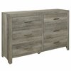 Homelegance Mandan Bedroom Dresser, Grey 1910GY-5