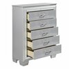 Homelegance Allura Bedroom Chest, Silver Grey 1916-9