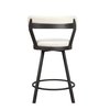 Homelegance Appert Counter Height Chair, White 5566-24WT