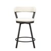 Homelegance Appert Counter Height Chair, White 5566-24WT