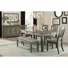 Homelegance Granby Dining Table, Grey 5627GY-72