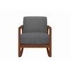 Homelegance Horae Rocker Accent Chair, Brown HM1168BR-1