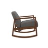 Homelegance Horae Rocker Accent Chair, Brown HM1168BR-1