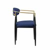 Homelegance Vortex Accent Chair, Blue HM5210BUS
