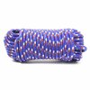 Kingcord 5/8 in. x 100 ft. Diamond Braid Polypropylene Rope - Assorted Green or Blue Finish 302421BGV1