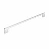 Richelieu Hardware 12 5/8 in (320 mm) Center-to-Center Chrome Contemporary Cabinet Pull BP8160320140