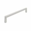 Richelieu Hardware 7-9/16 in. (192 mm) Center-to-Center Brushed Nickel Contemporary Drawer Pull BP873192195