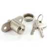 Richelieu 34 in 19 mm PushButton Lock for max 78 in 22 mm Panel Thickness  Matte Nickel 369371195
