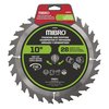 Richelieu Hardware 10-inch (254 mm) Carbide Tooth Circular Framing and Ripping Saw Blade 415641