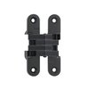 Richelieu 3 34inch 95 mm x 34inch 19 mm Full Mortise Concealed Hinge, Black 42921290