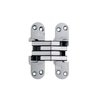 Richelieu 4 58inch 117 mm x 1 18inch 29 mm Full Mortise Concealed Hinge, Satin Chrome 429218145