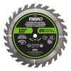 Richelieu Hardware 10-inch (254 mm) Carbide Tooth Circular Framing and Ripping Saw Blade Set, PK 2 431720