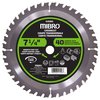 Mibro 7-1/4 in. Carbide Circular Saw Blade Thin Kerf, PK2 431840