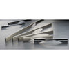 Richelieu Hardware 6 5/16 in (160 mm) Center-to-Center Chrome Contemporary Cabinet Pull 5873200140