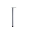 Richelieu Hardware Adjustable Bar Table Leg, 43 1/4 in (1100 mm), Chrome 615110140