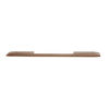 Richelieu Hardware 6 5/16 in (160 mm) Center-to-Center Euro Walnut Contemporary Cabinet Pull 6366160322