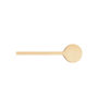 Richelieu Hardware 5 1/16 in (128 mm) Center-to-Center Brushed Gold Contemporary Cabinet Pull 7979128165