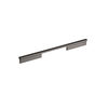 Richelieu Hardware 12 5/8 in (320 mm) Center-to-Center Brushed Black Nickel Contemporary Cabinet Pull 863632092
