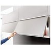 Richelieu Atmos 107 Degree MediumDuty SoftClose LiftUp Hinge for Frameless Cabinet, White and Gray AT00MD30