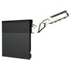 Richelieu Atmos Series 107 Degree MediumDuty SoftClose LiftUp Hinge for Frameless Cabinet, Black AT00MD900