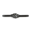 Richelieu Hardware 4 in. (102 mm) Center-to-Center Matte Black Traditional Drawer Pull BP106100900