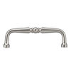 Richelieu Hardware 3-1/2 in. (89 mm) Center-to-Center Brushed Nickel Traditional Drawer Pull BP1451195
