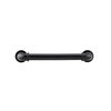 Richelieu Hardware 5 1/16 in (128 mm) Center-to-Center Matte Black Eclectic Drawer Pull BP2209128900