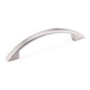 Richelieu Hardware 3-3/4 in. (96 mm) Center-to-Center Brushed Nickel Contemporary Drawer Pull BP2310396195