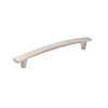 Richelieu Hardware 6-5/16 in. (160 mm) Center-to-Center Brushed Nickel Contemporary Drawer Pull BP2323160195