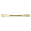 Richelieu Hardware 3 3/4 in (96 mm) Center-to-Center Brass Contemporary Cabinet Pull BP3511130