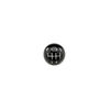 Richelieu Hardware 1 15/32 in (37 mm) Black Eclectic Cabinet Knob BP36673790