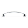 Richelieu Hardware 3-3/4 in. (96 mm) Center-to-Center Chrome Contemporary Drawer Pull BP41296140