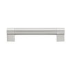 Richelieu Hardware 6-5/16 in. (160 mm) Center-to-Center Brushed Nickel Contemporary Drawer Pull BP500160195