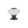 Richelieu Hardware 1 in (25 mm) White Eclectic Cabinet Knob BP500330
