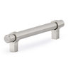 Richelieu Hardware 5-1/16 in. (128 mm) Center-to-Center Brushed Nickel Contemporary Drawer Pull BP5016128195