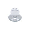 Richelieu Hardware 1 7/8 in (47 mm) Transparent/Clear, Mirror Effect Contemporary Acrylic Cabinet Knob BP50311