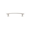 Richelieu Hardware 5 1/16-inch (128 mm) Center to Center Brushed Nickel Transitional Cabinet Pull BP5254128195