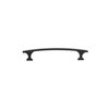 Richelieu Hardware 5 1/16-inch (128 mm) Center to Center Matte Black Transitional Cabinet Pull BP5254128900