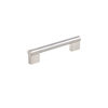 Richelieu Hardware 5-1/16 in. (128 mm) Center-to-Center Brushed Nickel Contemporary Drawer Pull BP527128195