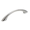 Richelieu Hardware 3-3/4 in. (96 mm) Center-to-Center Black Nickel Contemporary Drawer Pull BP6501791