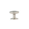 Richelieu Hardware 1 9/16 in (40 mm) Brushed Nickel Transitional Cabinet Knob BP707040195