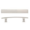 Richelieu Hardware 3-3/4 in. (96 mm) Center-to-Center Brushed Nickel Transitional Drawer Pull BP707096195