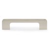 Richelieu Hardware 3 3/4-inch to 5 1/16-inch (96 mm to 128 mm)Center to Center Brushed Nickel Contemporary Cabinet Pull BP73096195