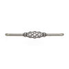 Richelieu Hardware 6-5/16 in. (160 mm) Center-to-Center Natural Iron Traditional Drawer Pull BP767160908